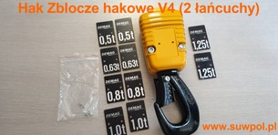 Hak Zblocze hakowe V4 (2 łańcuchy) DK5