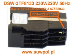 Stycznik DSW-3TF8133 230V 50HZ (87535033)