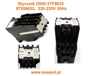 Stycznik  Stycznik DSW-3TF8633 230-220V, 50HZ (87559033)