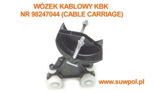 Wózek kablowy KBK 98247044 CABLE CARRIAGE