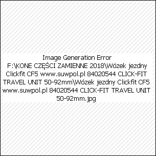 Wózek jezdny Clickfit CF5 84020544 CLICK-FIT TRAVEL UNIT / 50-92mm