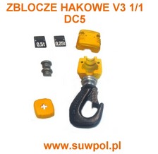 Hak Zblocze hakowe V3 (1 łańcuch)